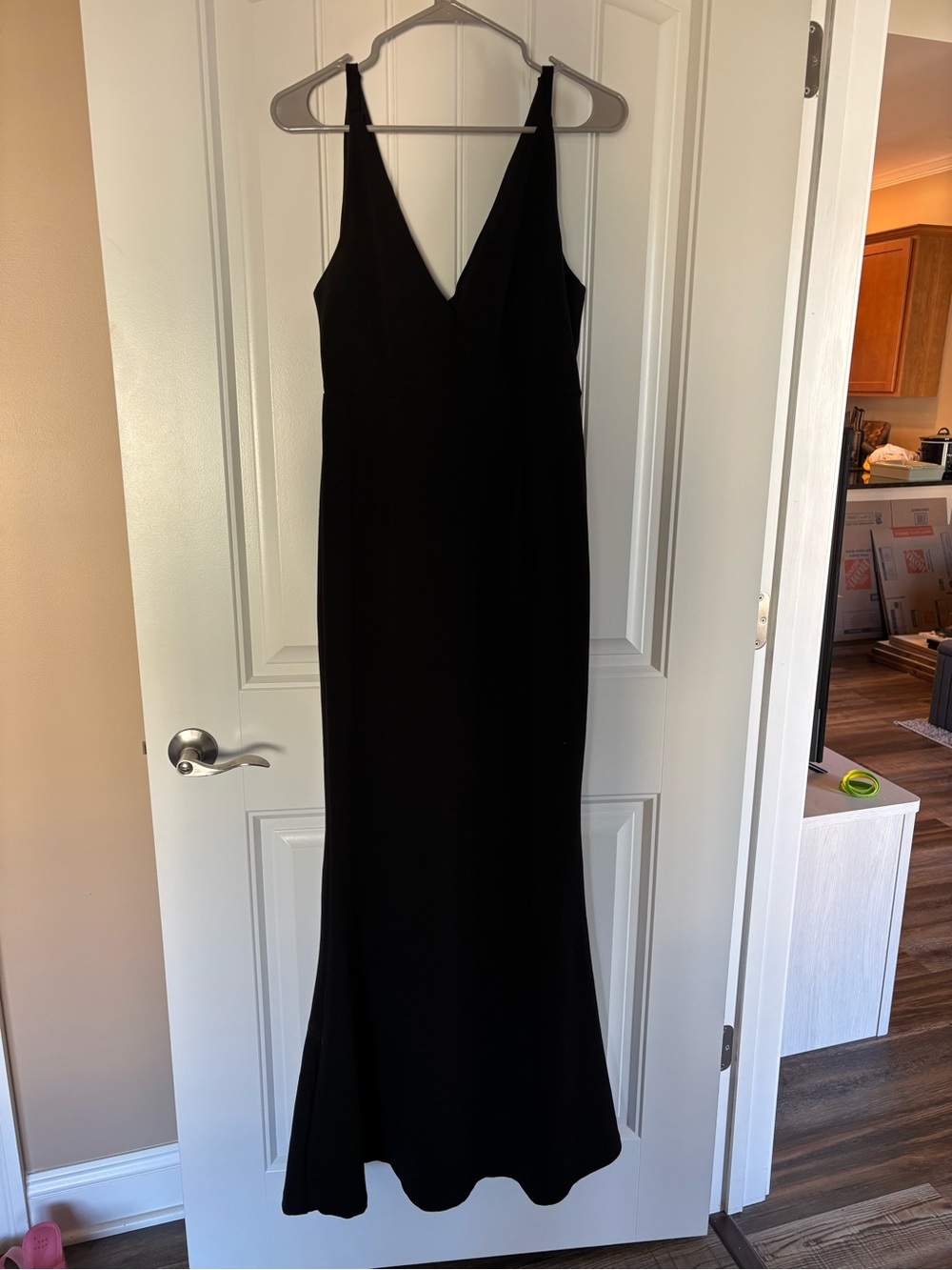 Lulus Black V-Neck Dress